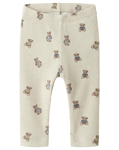 Name it - NBMDenkab Long Leggings - Peyote Melange